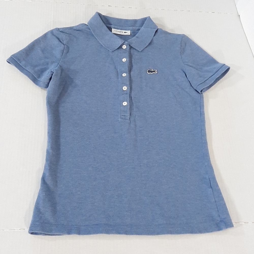 Lacoste Slim Fit Stretch Mini Pique Polo Shirt